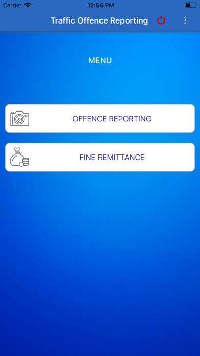 Traffic Offence Reporting স্ক্রিনশট
