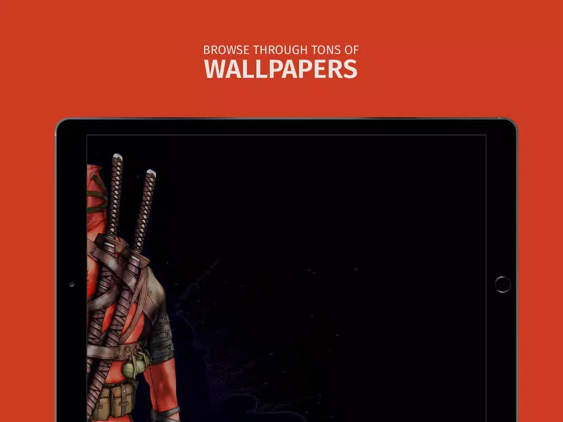 Capturas de tela do Wallpapers Deadpool Edition iPad 
