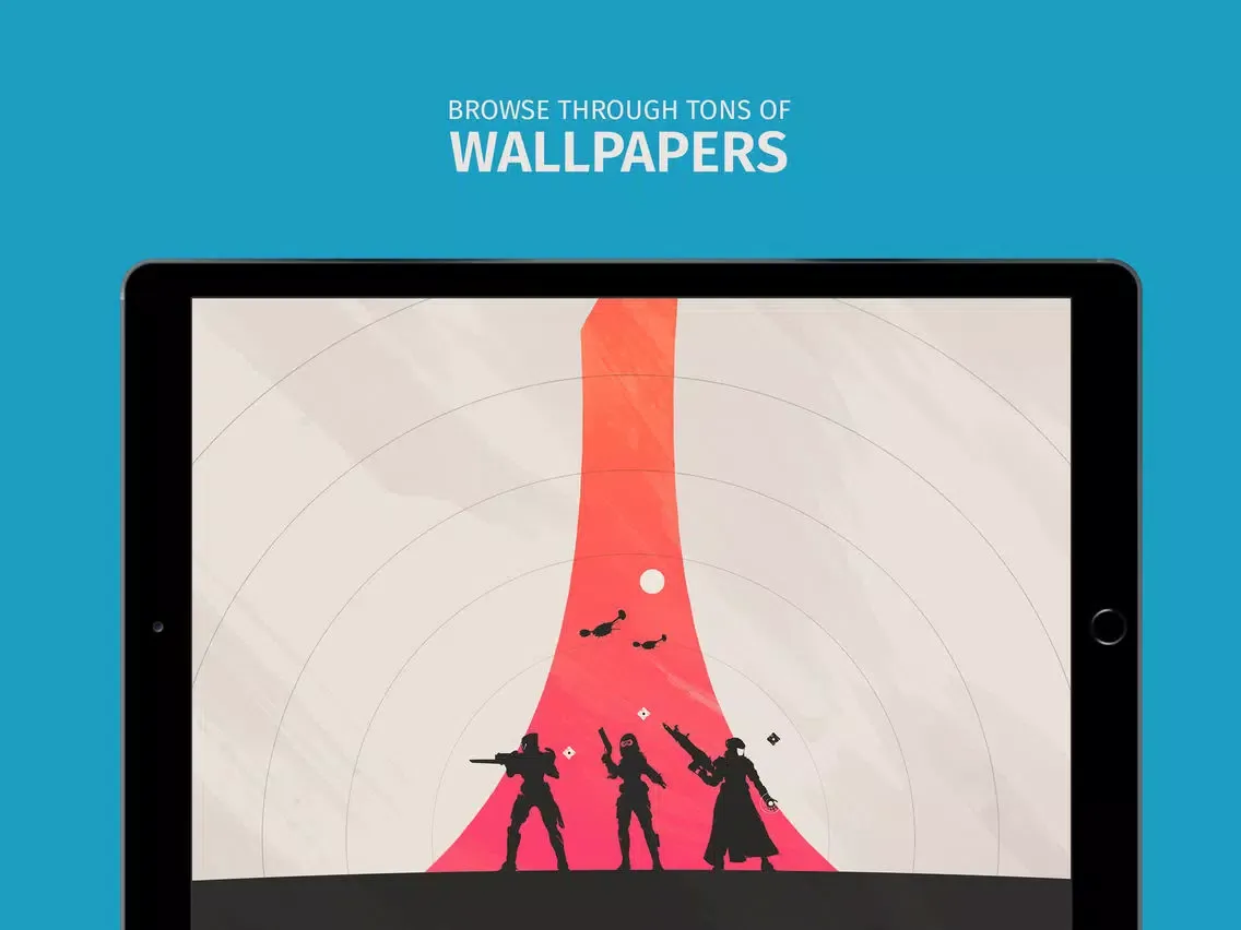 Wallpapers Destiny Edition iPad 應用截圖