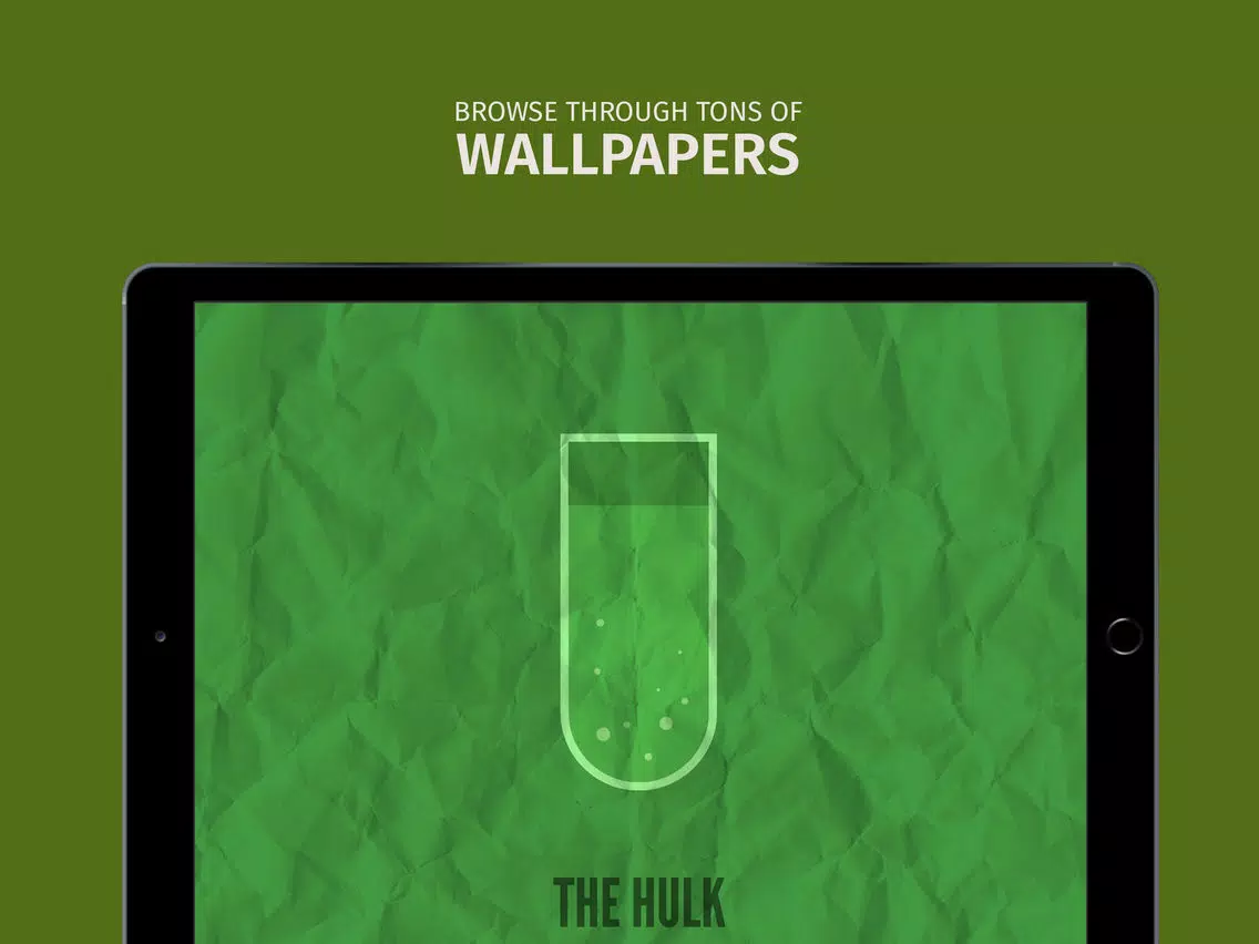 Tangkapan layar Wallpapers Hulk Edition HD iPad 