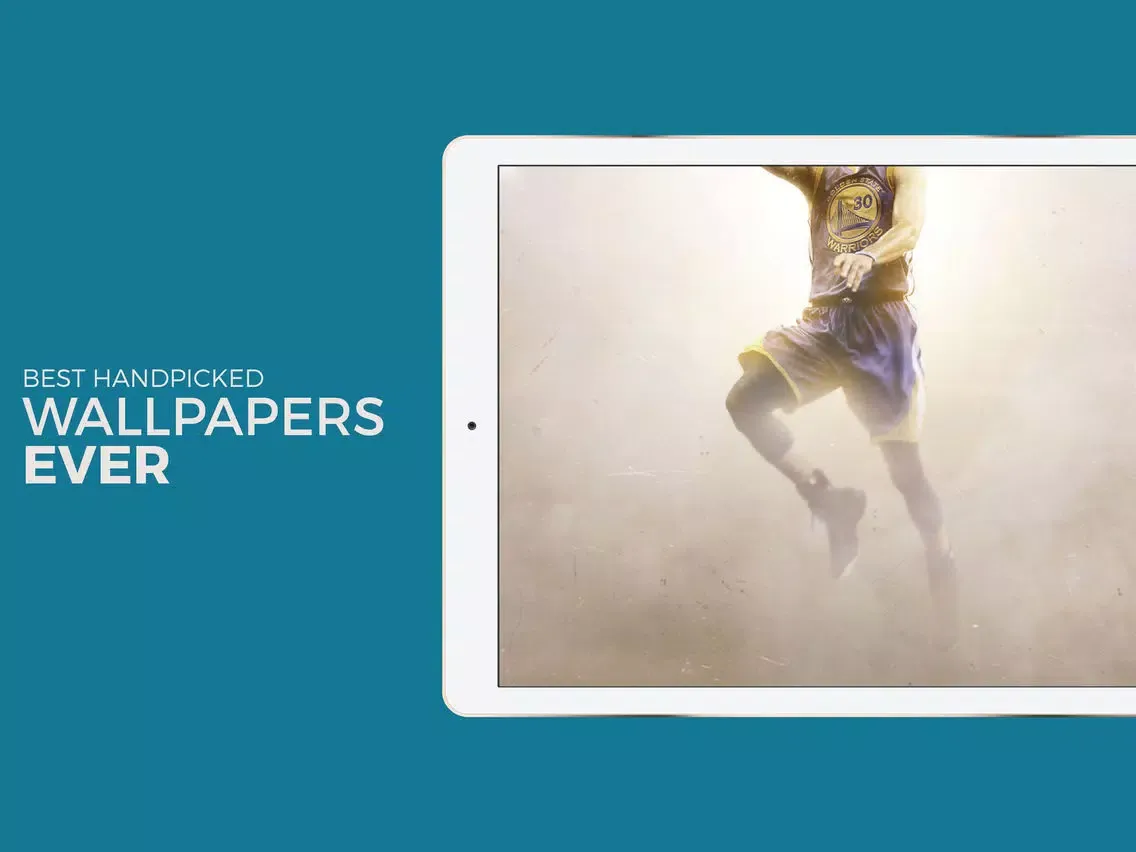 Tangkapan skrin Wallpapers Stephen Curry Edition iPad 