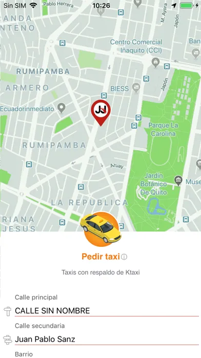 Zrzuty ekranu Taxi JJ