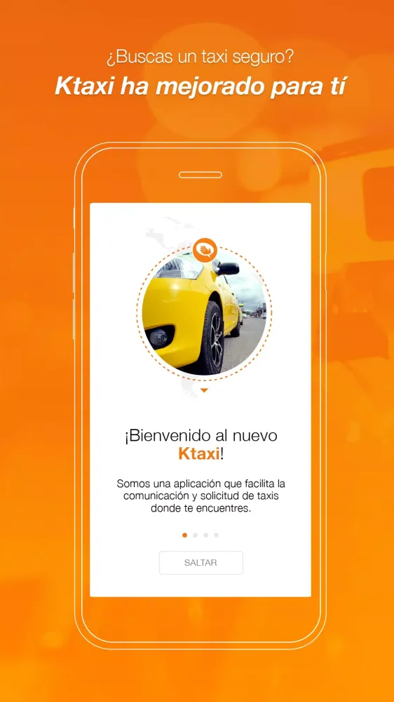 Ktaxi, una app de Clipp Screenshots