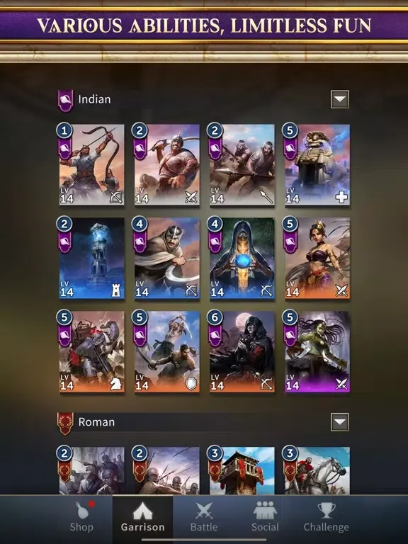 Zrzuty ekranu Road to Valor: Empire iPad 