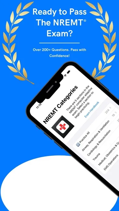 ภาพหน้าจอของ NREMT EMT Basic Exam Prep 2024