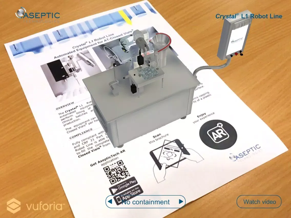 AsepticTech AR iPad 應用截圖