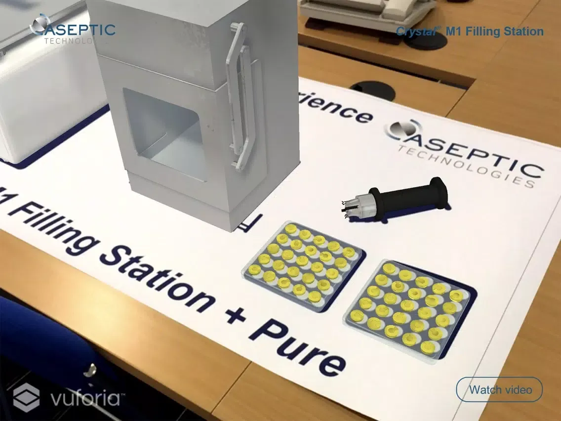 AsepticTech AR iPad 應用截圖