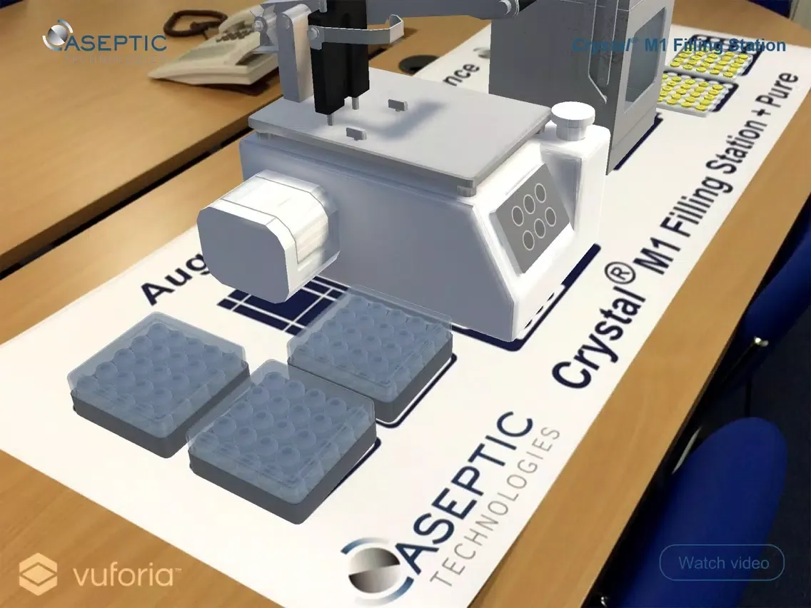 AsepticTech AR iPad 應用截圖