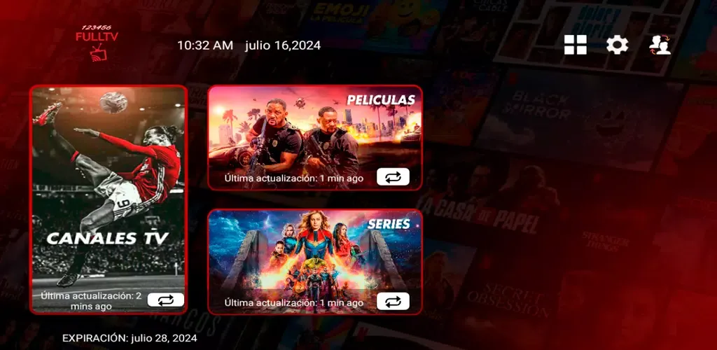Captures d'écran de 123456 Full TV