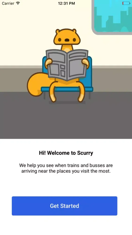 Scurry CTA Tracker Screenshots