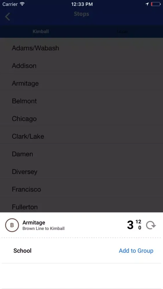 Scurry CTA Tracker Screenshots