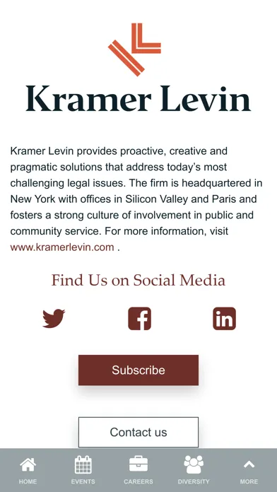 Kramer Levin Events স্ক্রিনশট