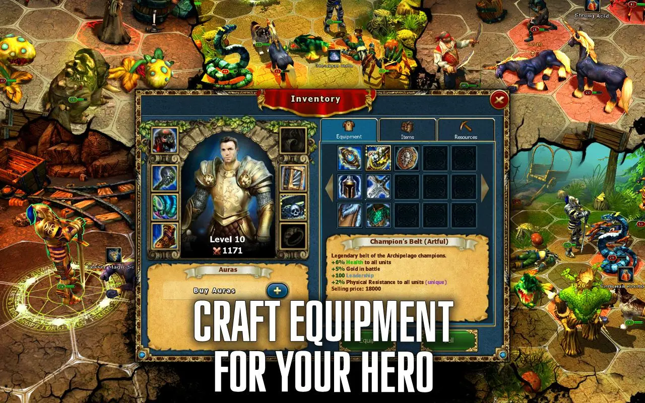 Capturas de pantalla de King's Bounty