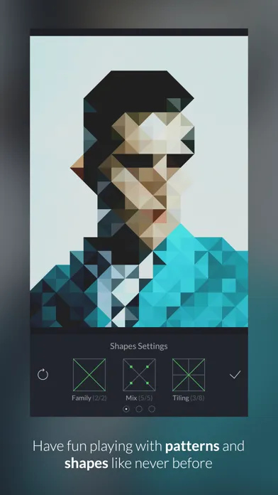 GeometriCam - abstract geometric design in real-time स्क्रीनशॉट
