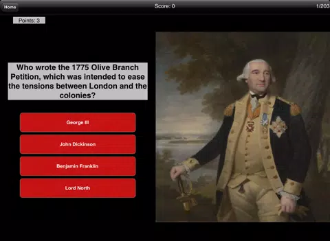 American Revolution: History Challenge iPad  سکرین شاٹس