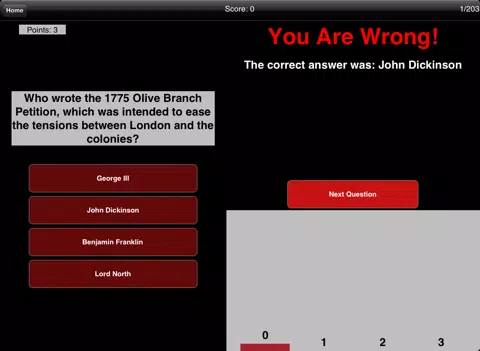 American Revolution: History Challenge iPad  سکرین شاٹس
