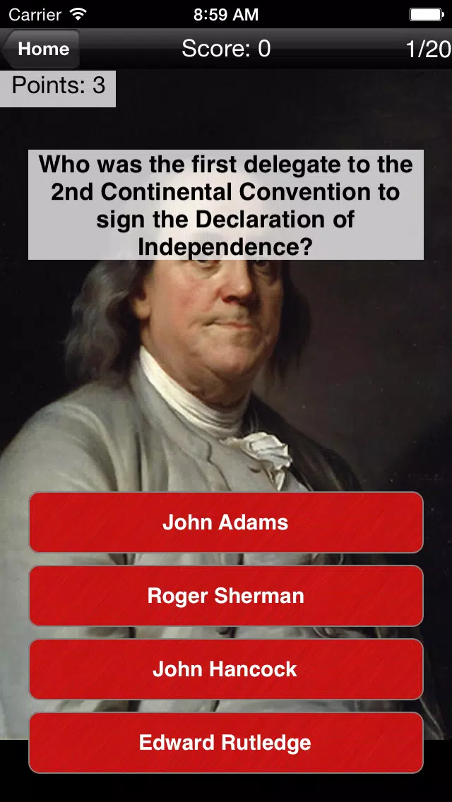 American Revolution: History Challenge سکرین شاٹس