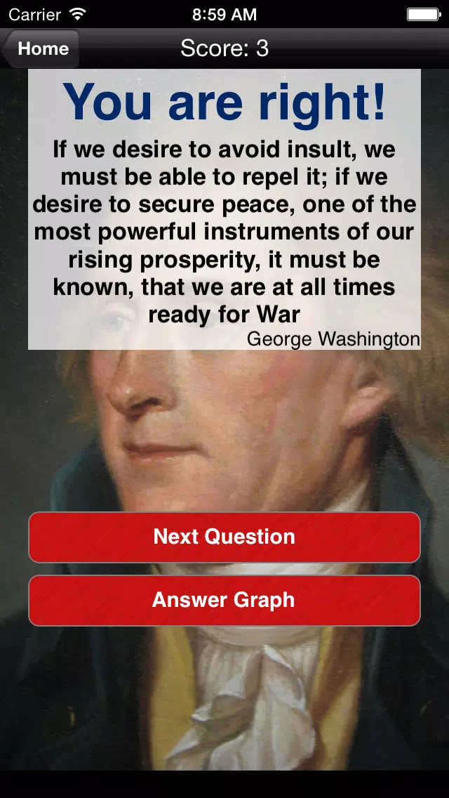 American Revolution: History Challenge سکرین شاٹس