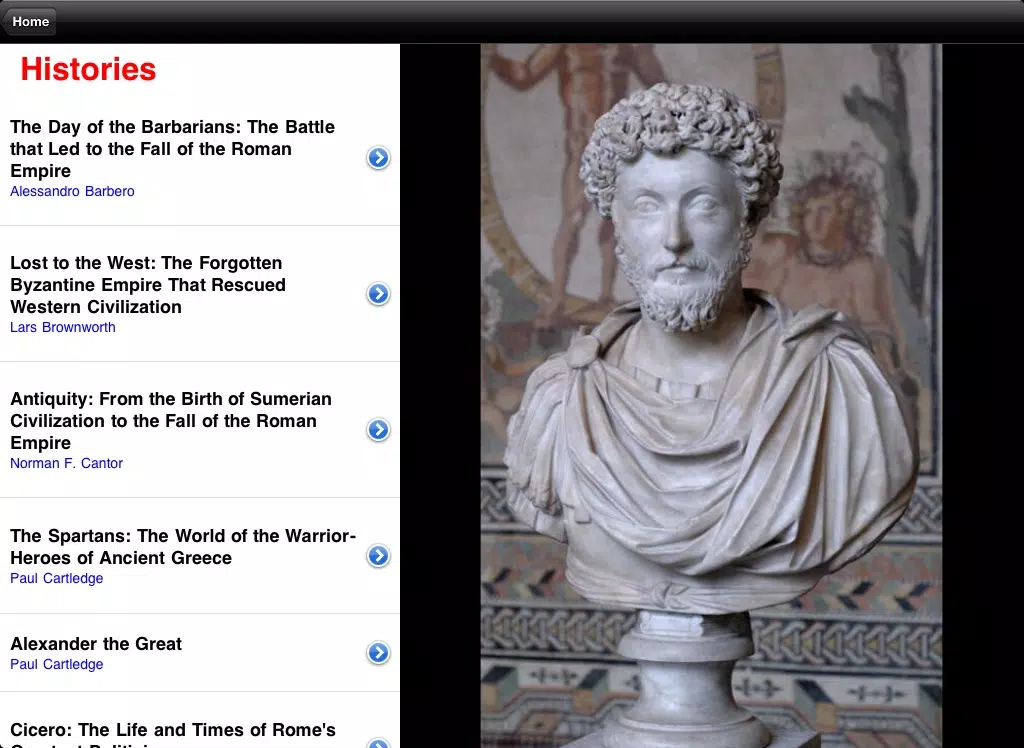Tangkapan skrin Classical World: History Challenge iPad 