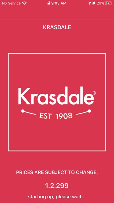 Tangkapan skrin Krasdale Ordering