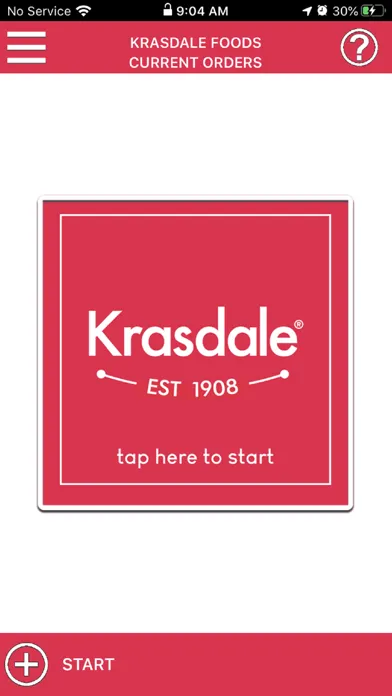 Tangkapan skrin Krasdale Ordering