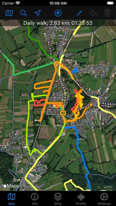 ภาพหน้าจอของ Get Outside - GPS & GPX