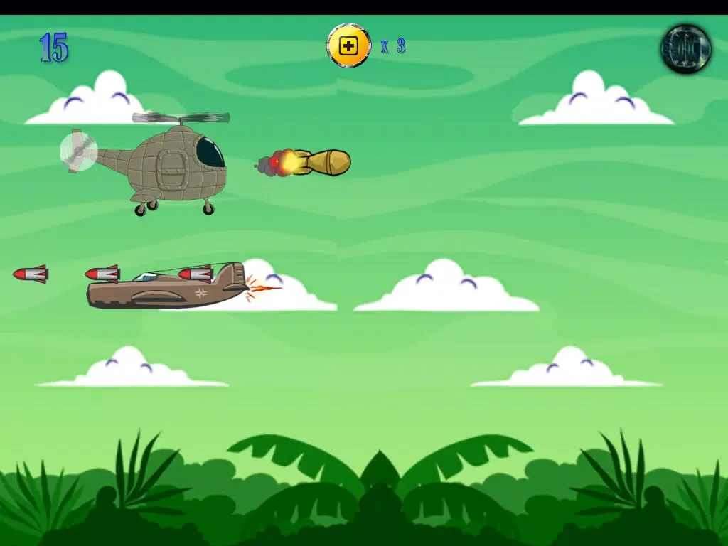 Helicopter Shooting Attack Adventure - Heli Sky Bomb Blast Mania Free iPad  Screenshots