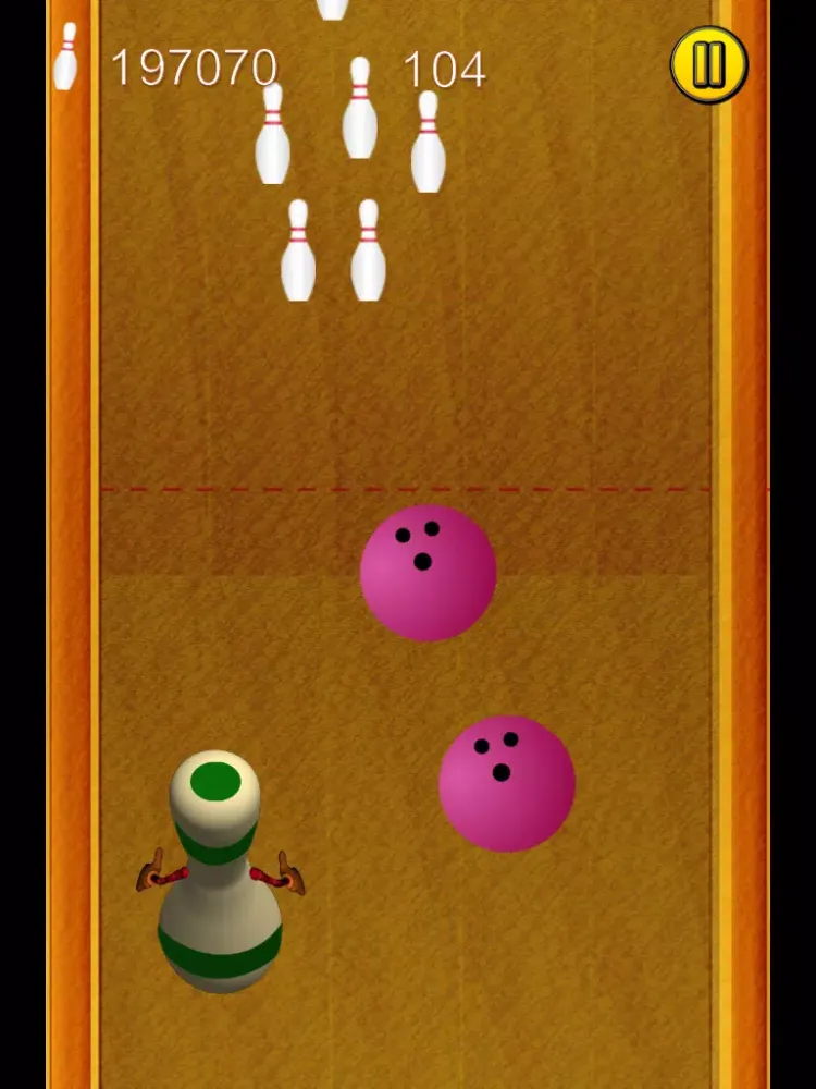 Bowling Pin Catch Mania - Turbo Ball Dodge Lane Racing Free iPad  स्क्रीनशॉट