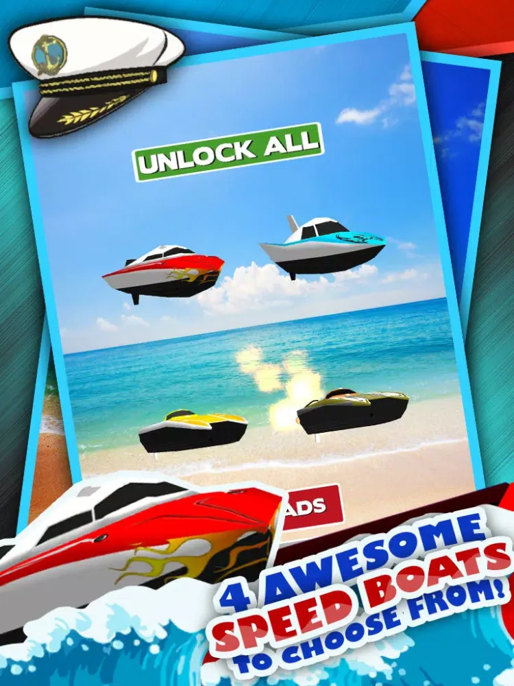 Скриншоты Speed Boat Racing Game For Boys And Teens By Awesome Fast Rival Race Games FREE iPad 