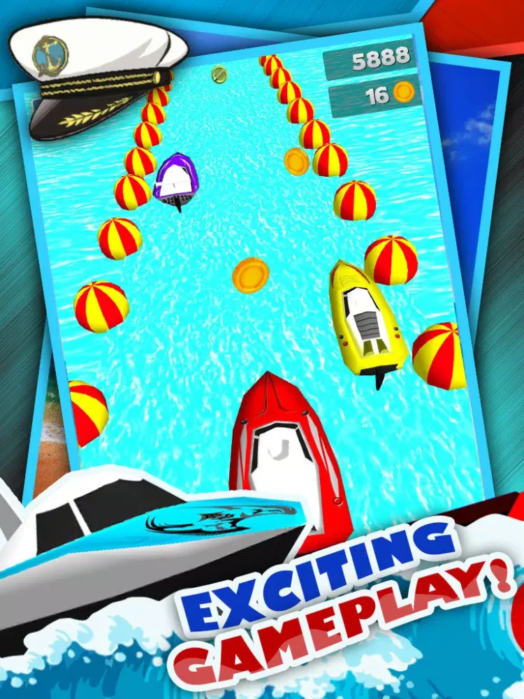 Скриншоты Speed Boat Racing Game For Boys And Teens By Awesome Fast Rival Race Games FREE iPad 