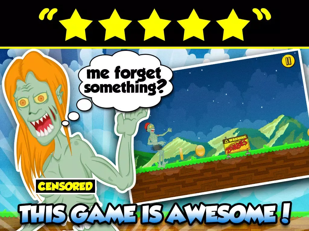 Zombie Streaker Hwy Runner iPad 应用截图
