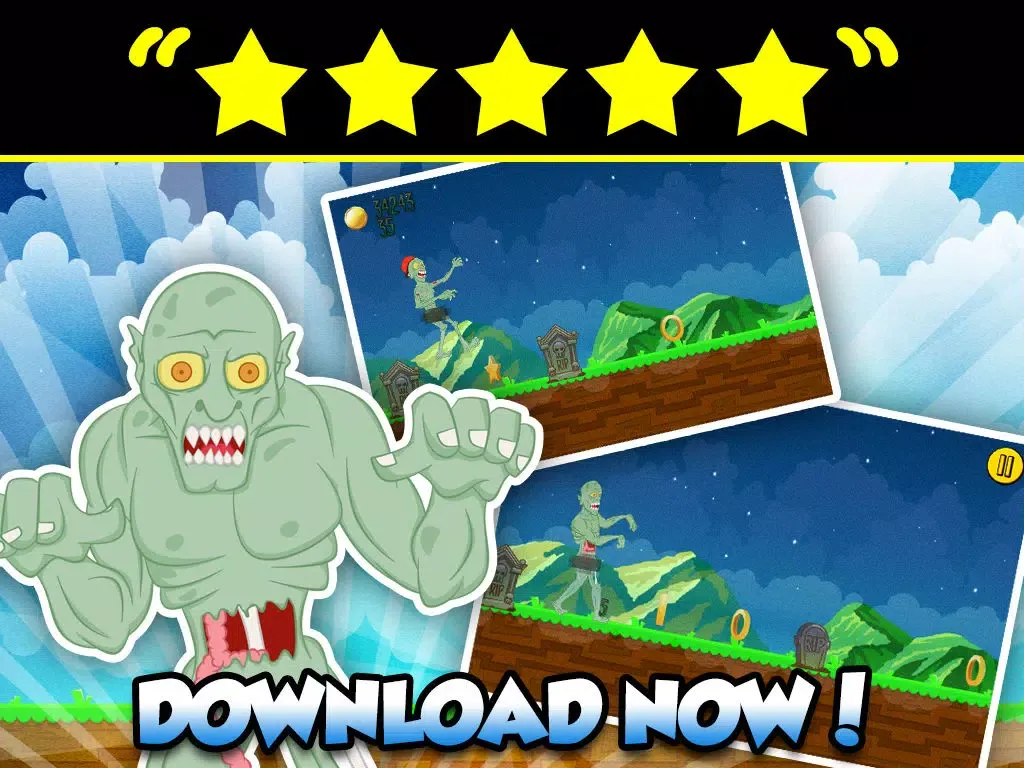 Zombie Streaker Hwy Runner iPad 应用截图
