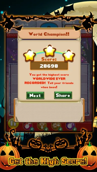 Halloween Match 3 Spooky Holiday Game FREE Screenshots