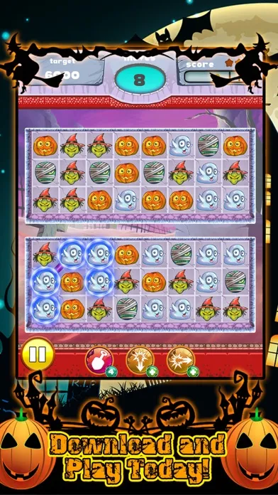 Halloween Match 3 Spooky Holiday Game FREE Screenshots