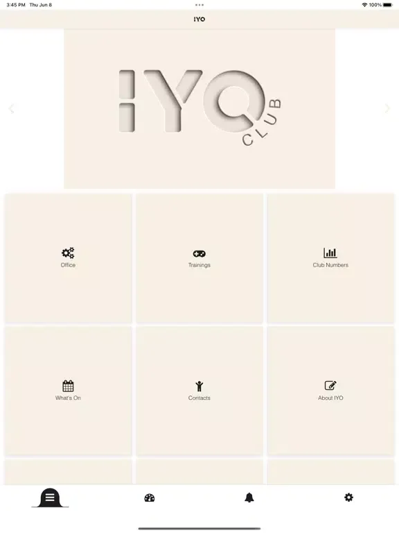 IYO Club iPad  Screenshots