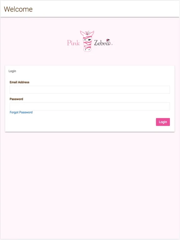 Zrzuty ekranu ZebraNet iPad 