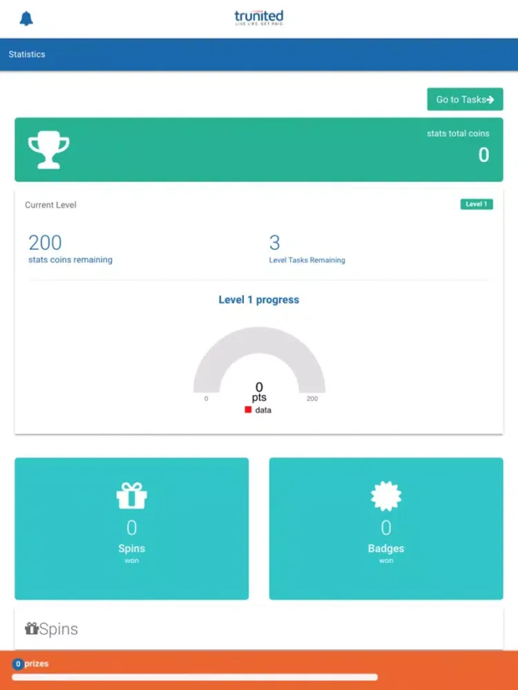 Trunited Official App iPad  سکرین شاٹس