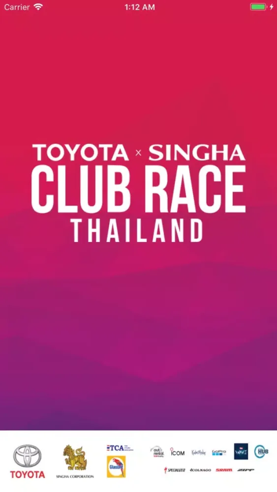 Tangkapan skrin ClubRaceThailand