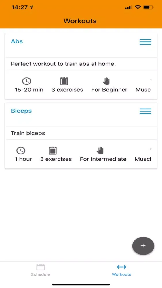 تصاویر GetFit Planner