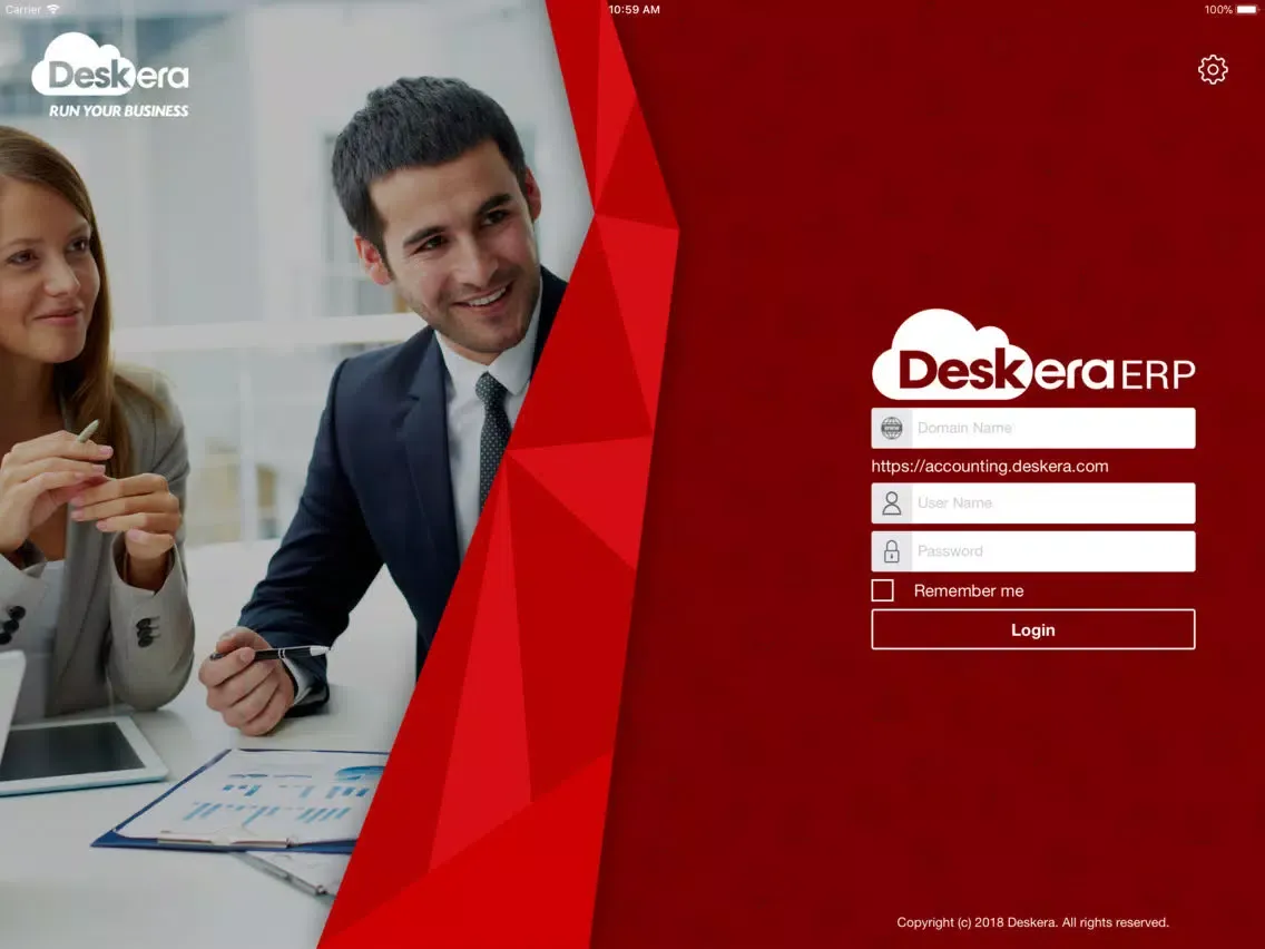 Скриншоты iDeskera ERP iPad 