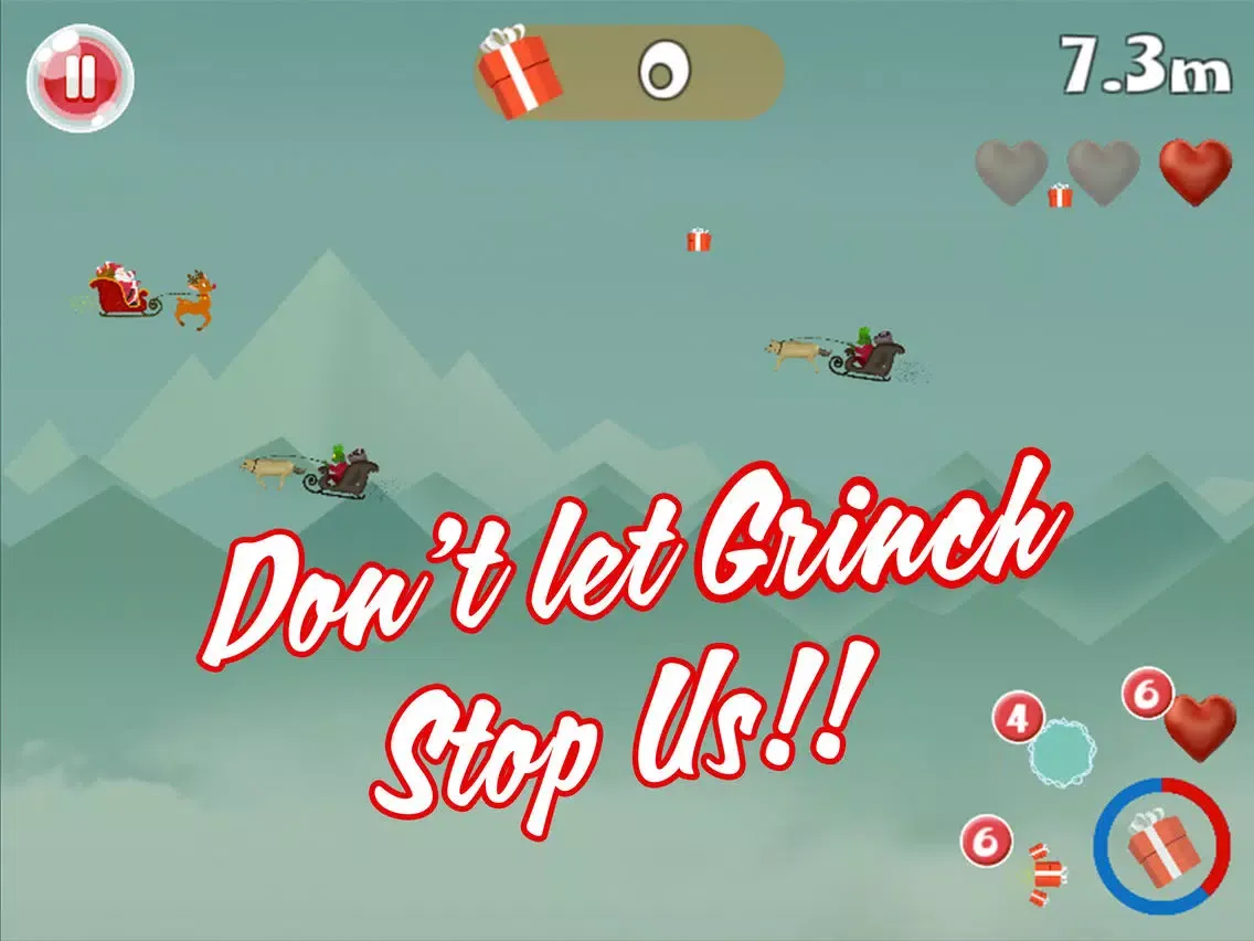 Captures d'écran de Flying Santa Christmas Rescue iPad 
