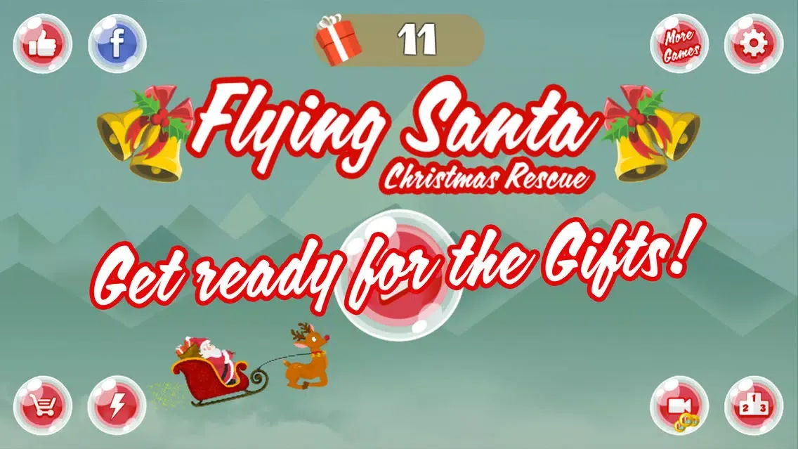 Captures d'écran de Flying Santa Christmas Rescue