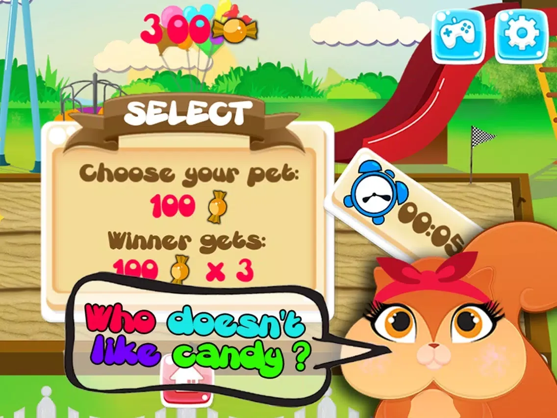Ảnh chụp màn hình của My Pet Rush: Cute Cartoon Baby Animals Sprint Race iPad 