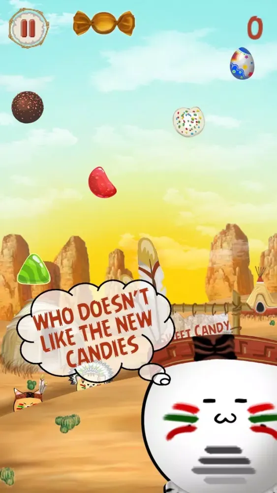 Sweet Candy Rain: Fight Angry Animals In Wild West Ekran Görüntüleri