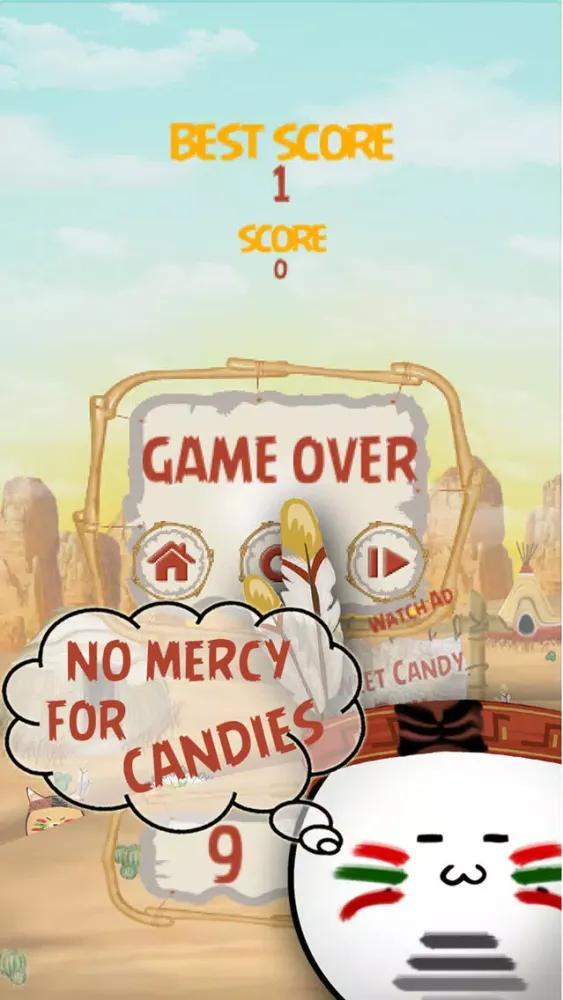 Sweet Candy Rain: Fight Angry Animals In Wild West Ekran Görüntüleri