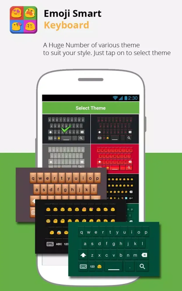 Tangkapan skrin Emoji Smart Keyboard