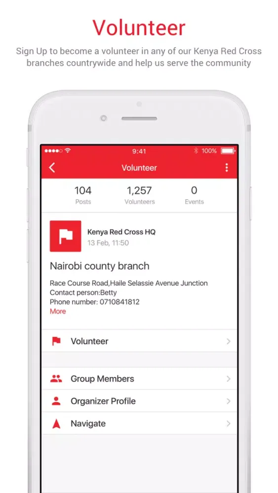 تصاویر Kenya Red Cross (KRCS) App