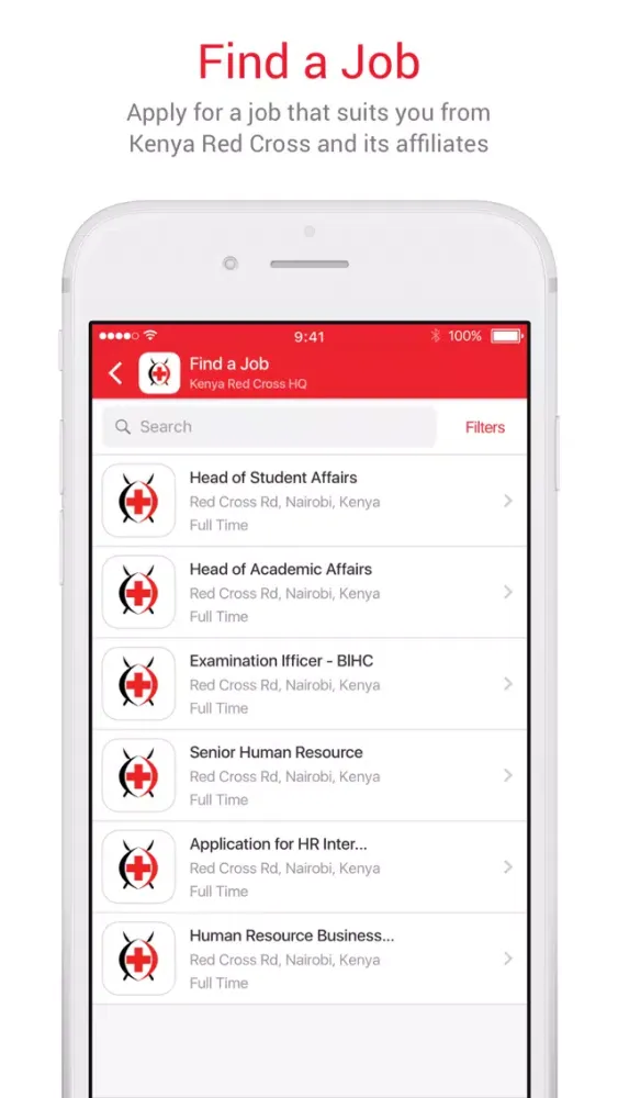 تصاویر Kenya Red Cross (KRCS) App