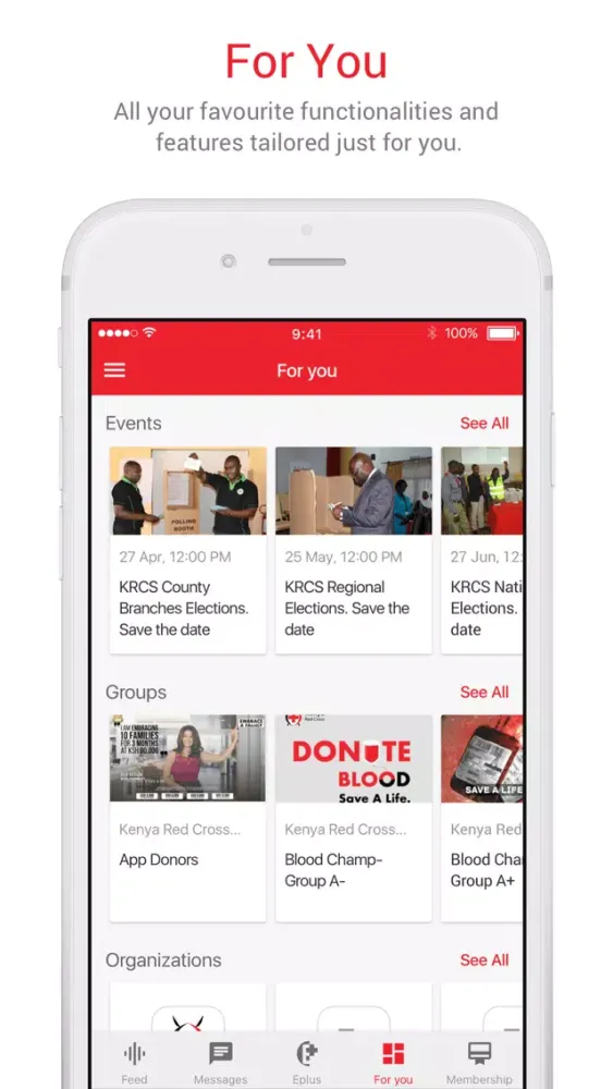 تصاویر Kenya Red Cross (KRCS) App