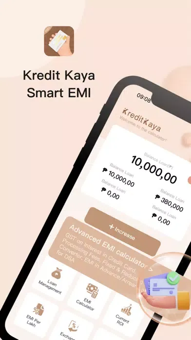 KreditKaya-EMI loan calculator应用截图